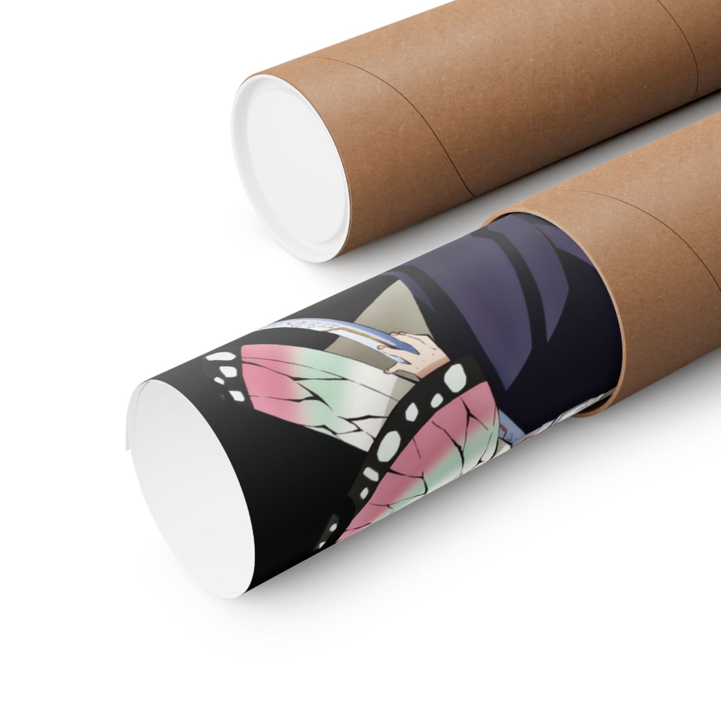 Shinobu Kocho Insect Hashira Poster | Anime-Inspired Matte Wall Art