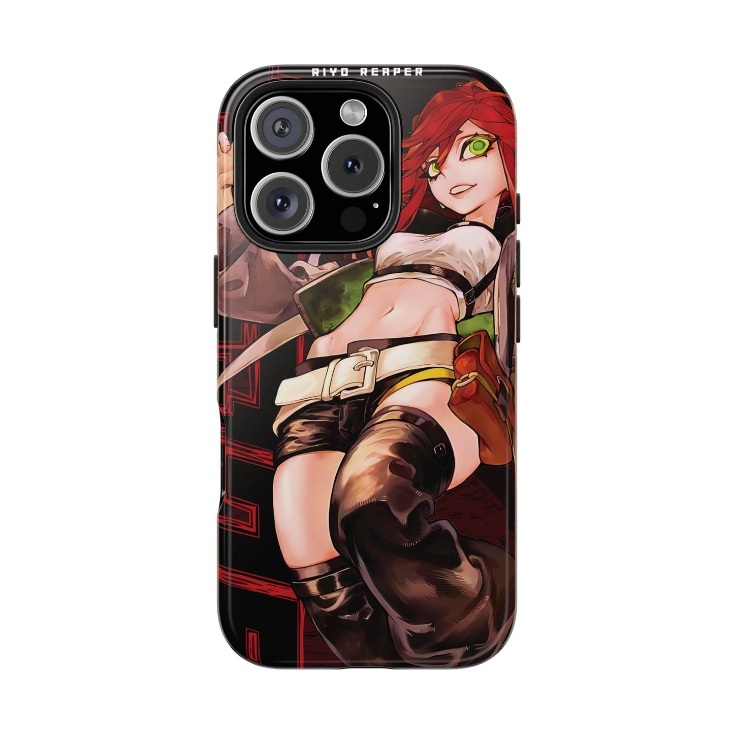 Riyo Reaper Personalizable Double Layered Phone Case | Anime-Inspired Protective Case