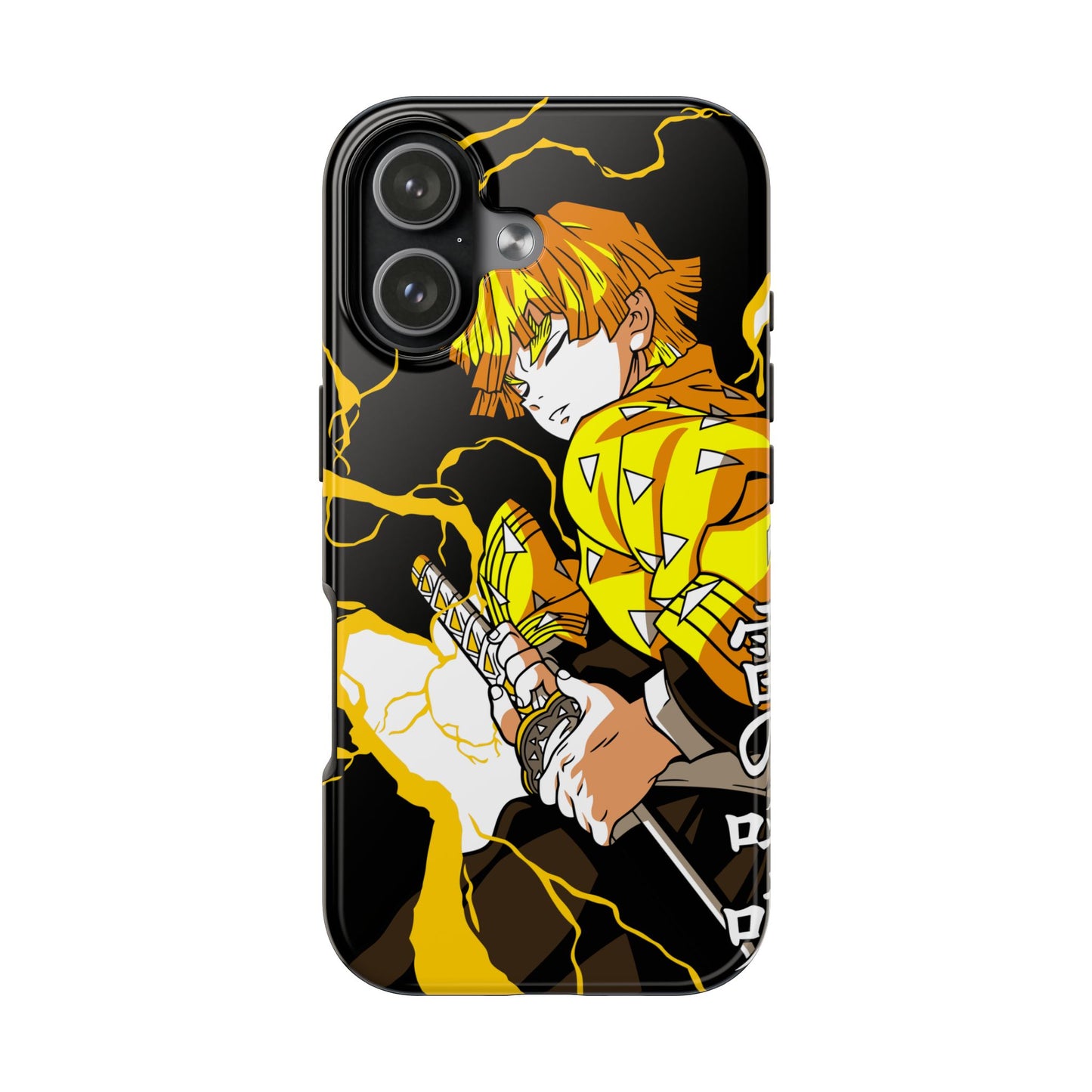 Sleeping Zenitsu Anime Phone Case | Anime-Inspired Protective Cover | Double Layer Otaku Case