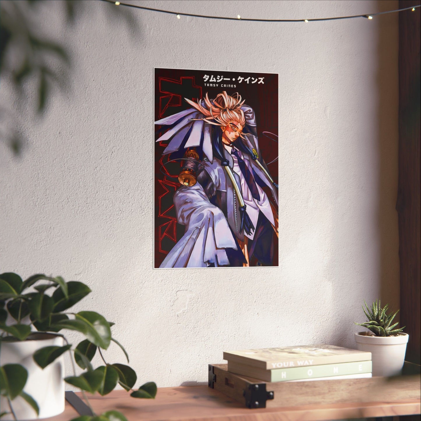 Tamsy Caines Matte Vertical Poster | Anime-Inspired Wall Art Manga Decor