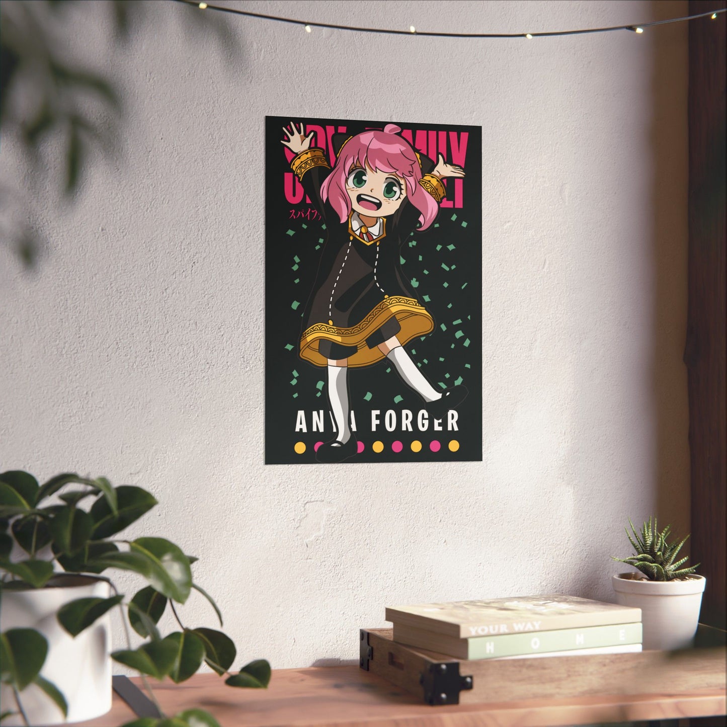 Anya Forger II Matte Vertical Poster | Spy x Family Anime Wall Art
