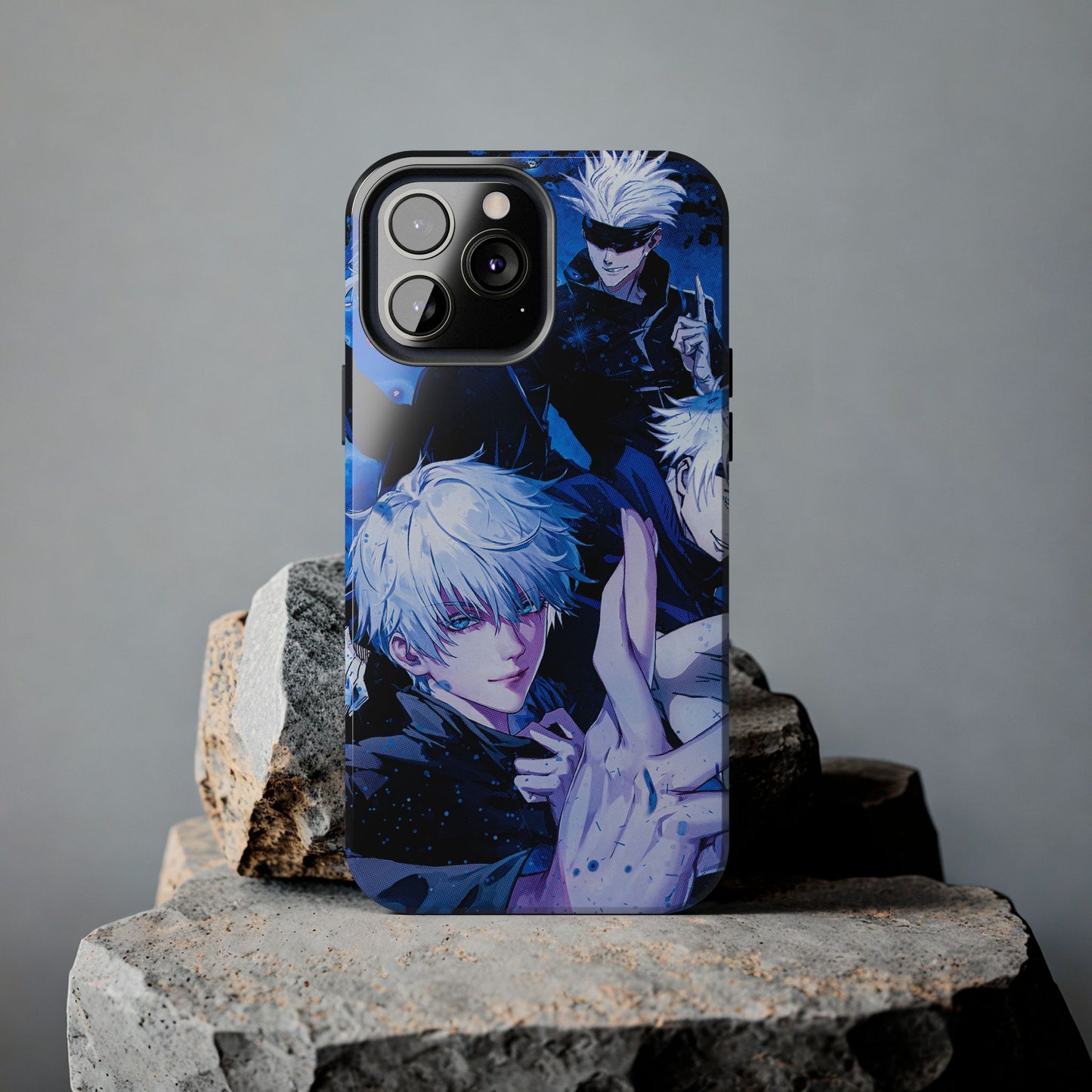 4 Styles of Gojo Phone Case | Anime-Inspired Protective Case | Satoru Gojo iPhone & Samsung Cover | Otaku Manga Case