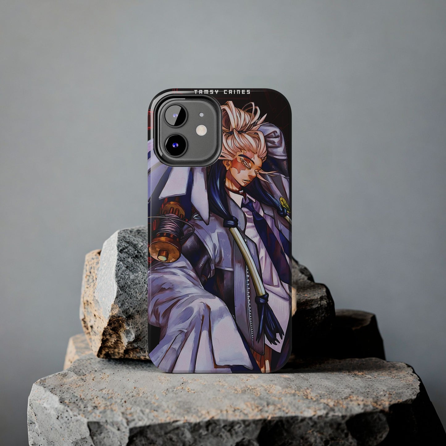 Tamsy Caines Double Layered Phone Case | Anime-Inspired Protective Case