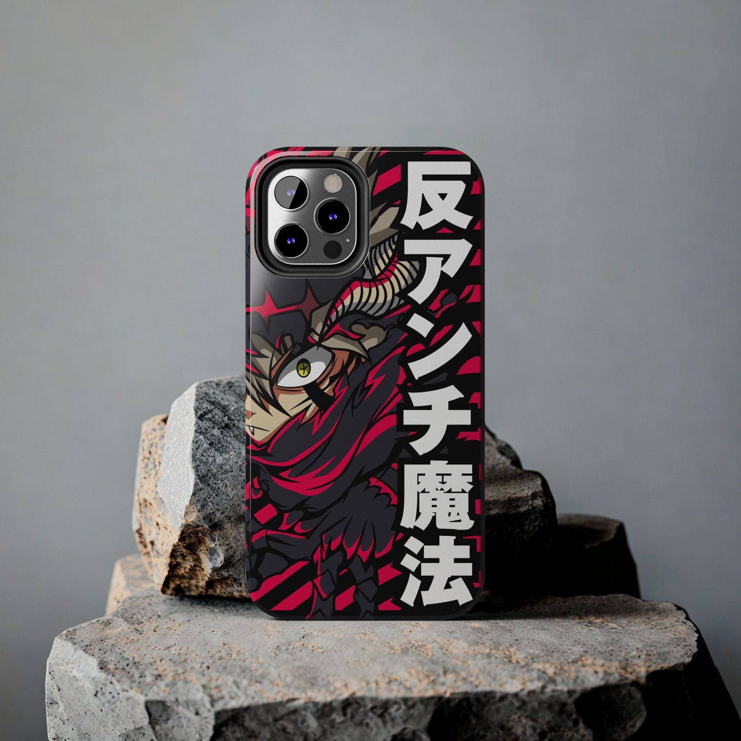 Asta Anti-Magic Double Layered Phone Case | Black Clover-Inspired Protective Anime Case for iPhone & Samsung