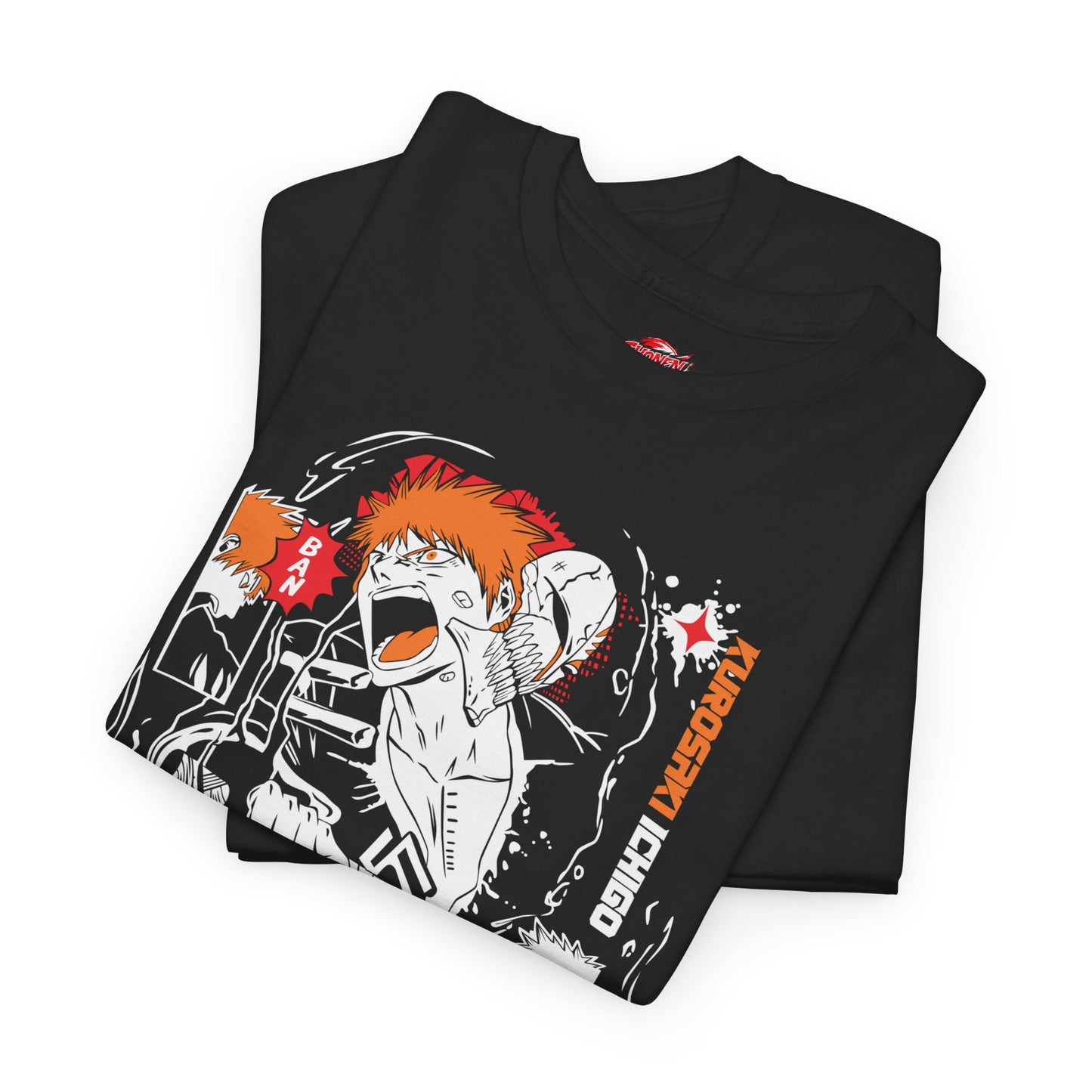 Hollow Ichigo Dark Reign Unisex Heavy Cotton T-Shirt | Anime-Inspired Streetwear Tee