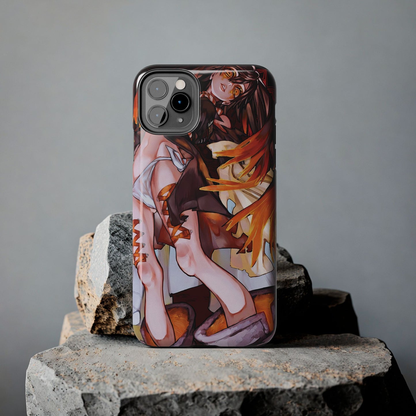 Amo Empool Personalizable Double Layered Phone Case | Anime-Inspired Protective Case for IPhone & Samsung