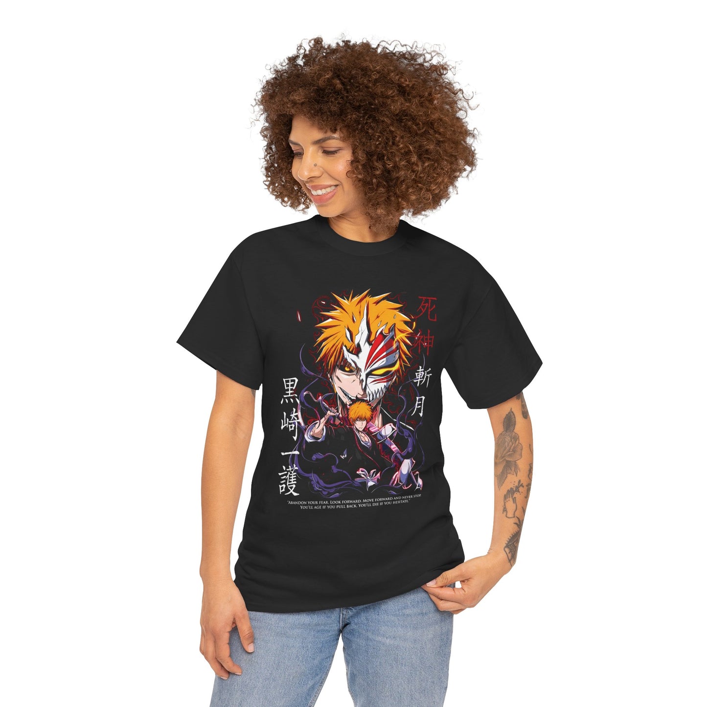 Ichigo TYBW Unisex Heavy Cotton T-Shirt | Bleach Thousand-Year Blood War Anime Streetwear