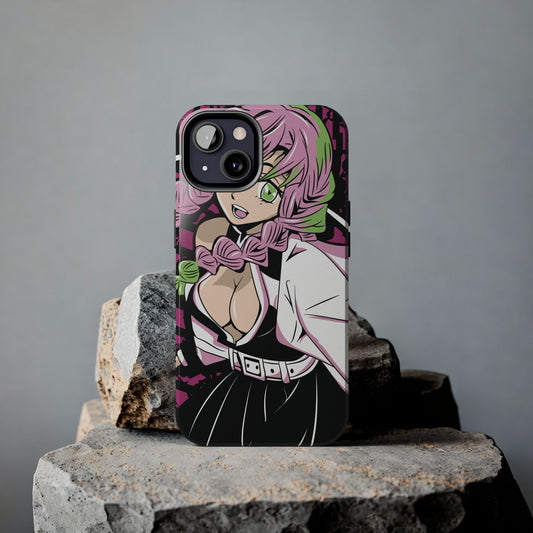 Love Hashira Mitsuri Kanroji Double Layered Phone Case | Demon Slayer-Inspired Anime Case