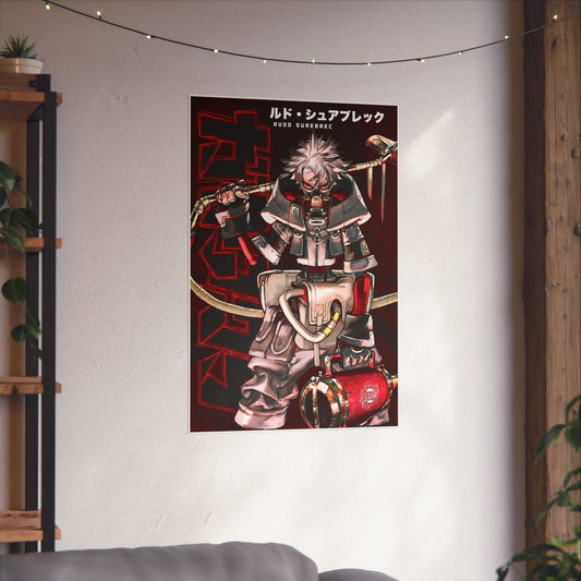 Rudo Surebrec II Matte Vertical Poster | Anime-Inspired Wall Art Manga Decor