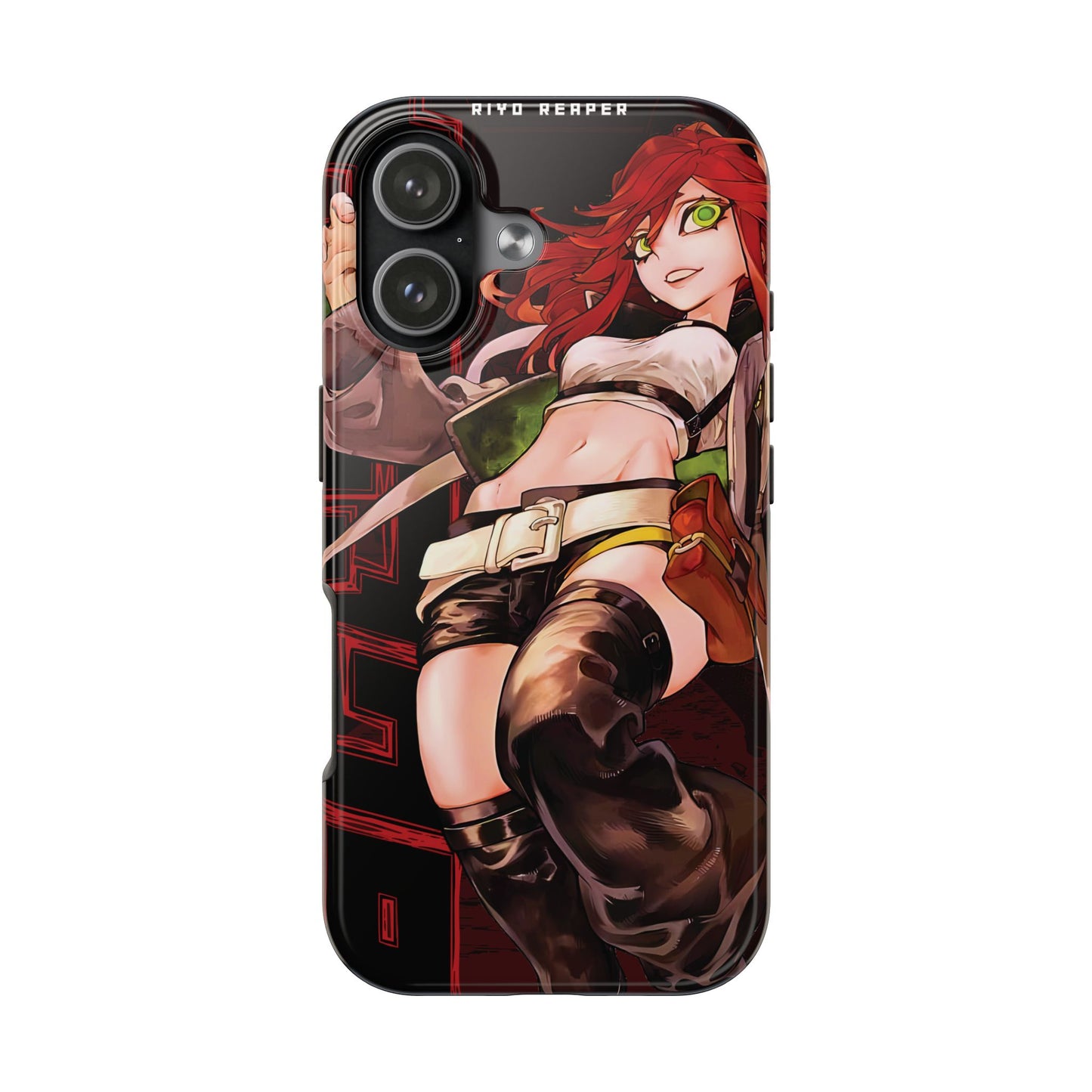 Riyo Reaper Personalizable Double Layered Phone Case | Anime-Inspired Protective Case