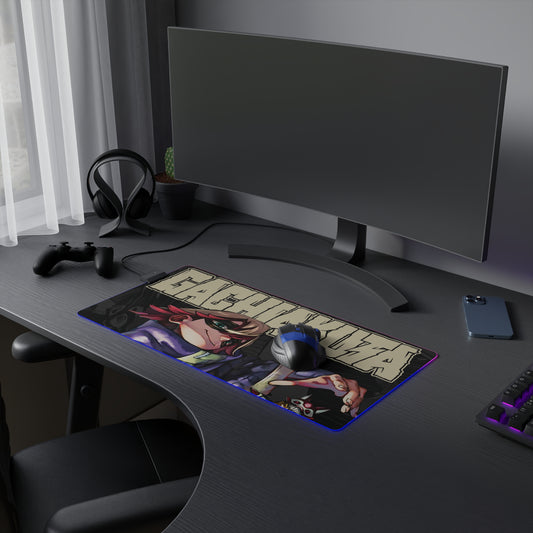 Fu Orostor II LED Gaming Mouse Pad | Anime-Inspired Desk Mat