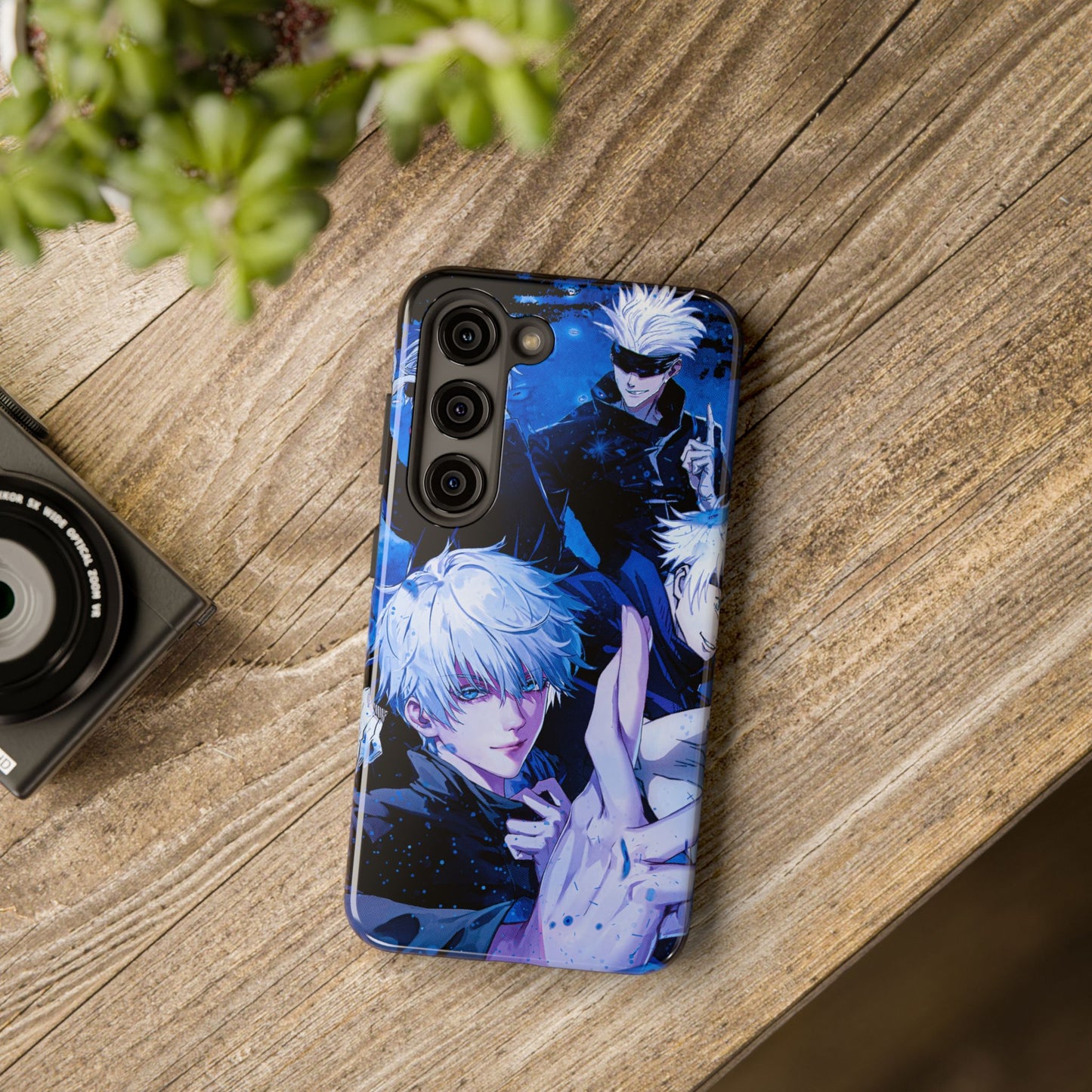4 Styles of Gojo Phone Case | Anime-Inspired Protective Case | Satoru Gojo iPhone & Samsung Cover | Otaku Manga Case