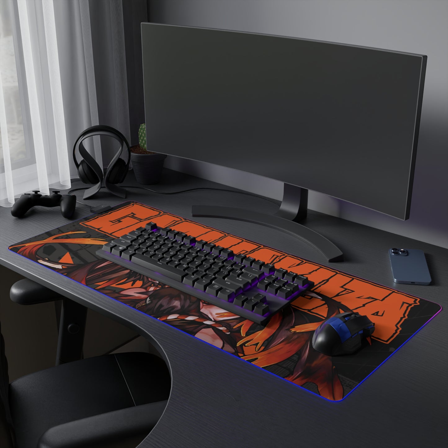Amo Empool II LED Gaming Mouse Pad | Anime-Inspired Desk Mat