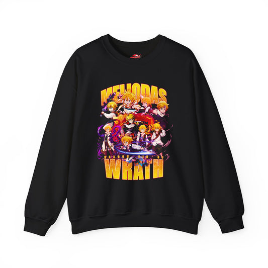 Dragon Sin of Wrath Meliodas Crewneck Sweatshirt | Anime-Inspired Sweater | Manga Pullover | Otaku Shonen Unisex