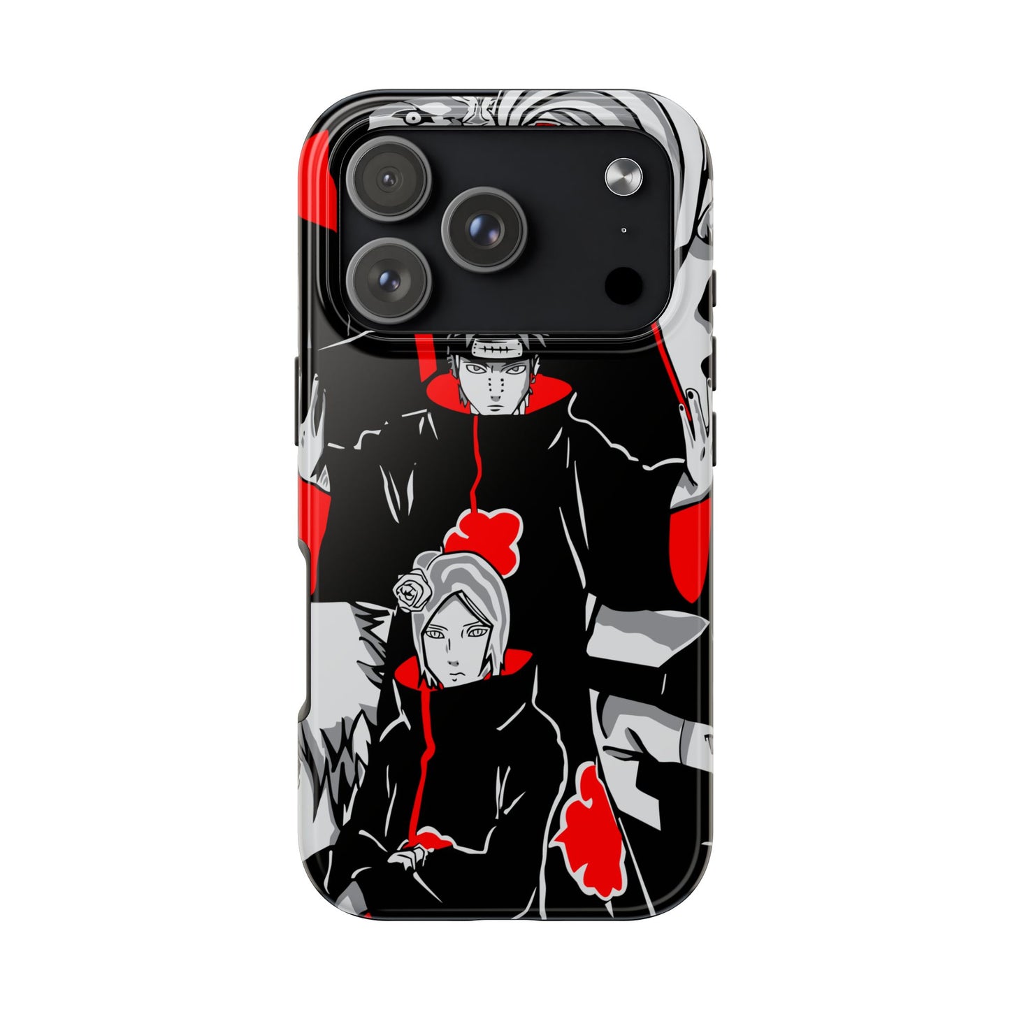 Akatsuki Phone Case | Anime-Inspired Protective Case | Double Layered iPhone & Samsung Cover | Otaku Manga Case