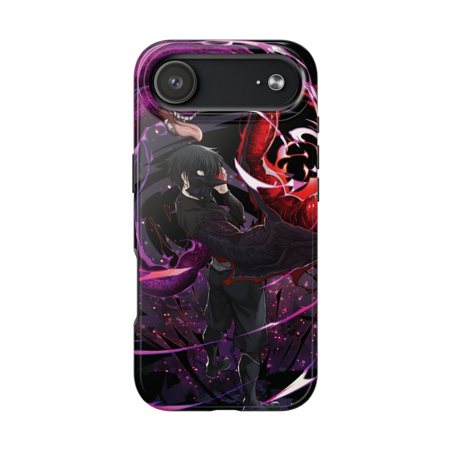 Ken Kaneki Chimera Kagune Double Layered Phone Case | Anime-Inspired Protective Case | Dark Otaku Phone Case for iPhone & Samsung