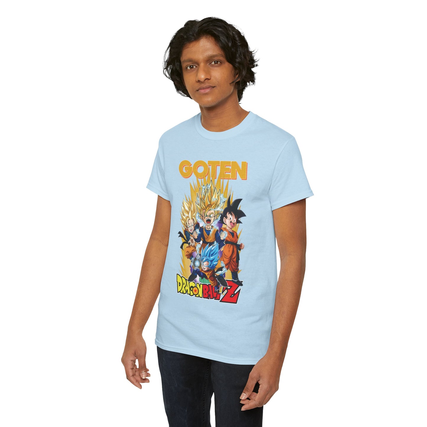 Goten “Next Gen Saiyan” Unisex Heavy Cotton T-Shirt | Dragon Ball Z Streetwear Tee