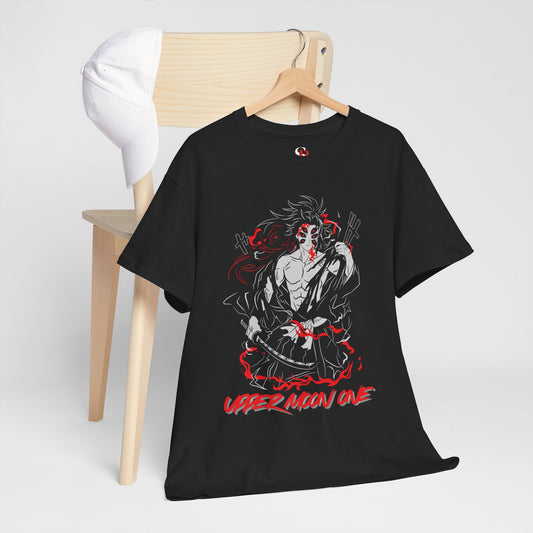 Kokushibo Crimson Aura T-Shirt | Upper Moon One Demon Slayer Tee
