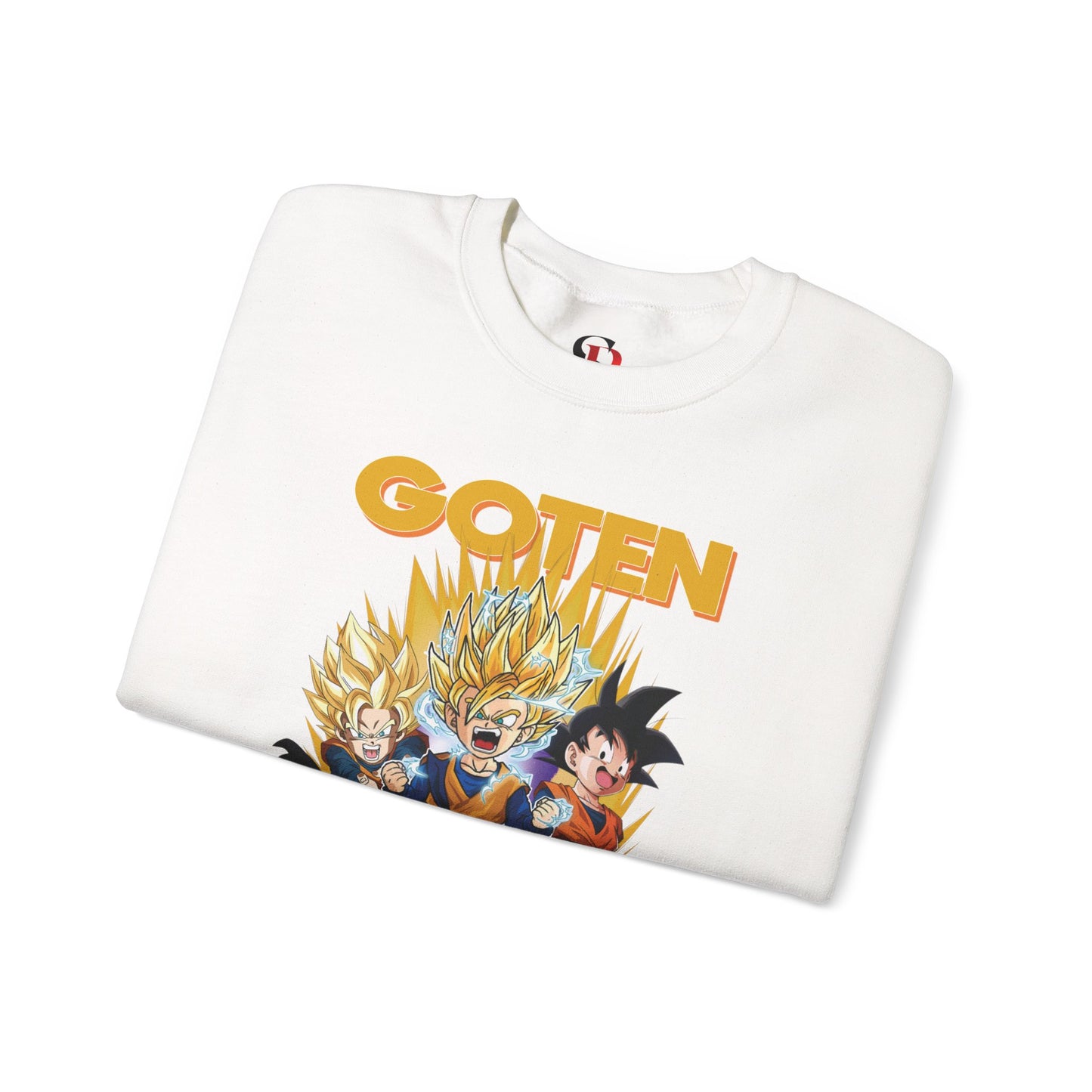 Goten “Next Gen Saiyan” Unisex Heavy Crewneck | Dragon Ball Z Streetwear Sweatshirt