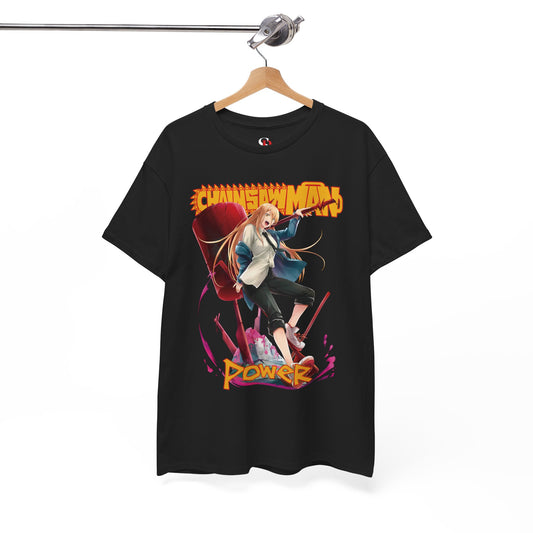 Blood Fiend Power Unisex Heavy Cotton T-Shirt | Chainsaw Man Anime Tee