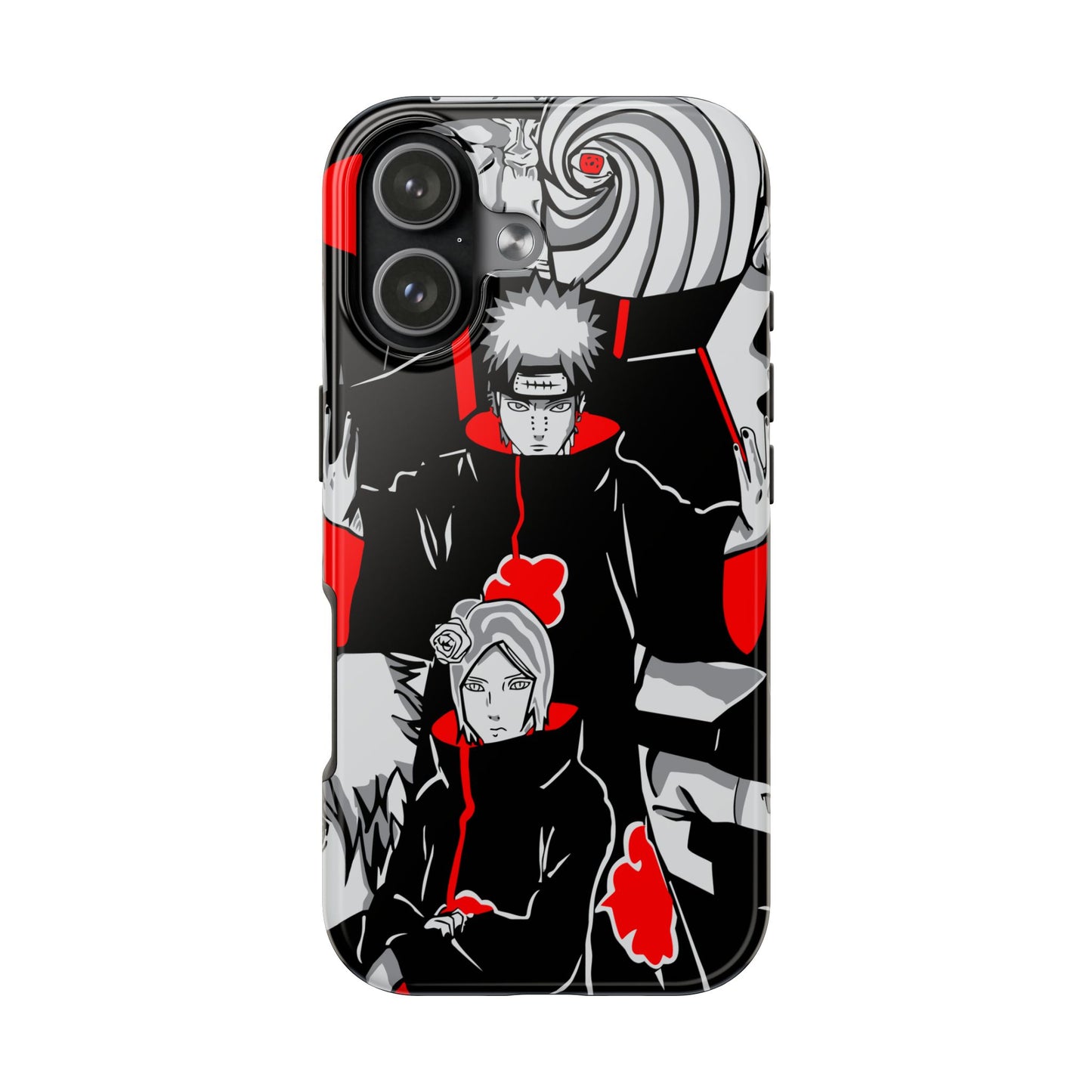 Akatsuki Phone Case | Anime-Inspired Protective Case | Double Layered iPhone & Samsung Cover | Otaku Manga Case