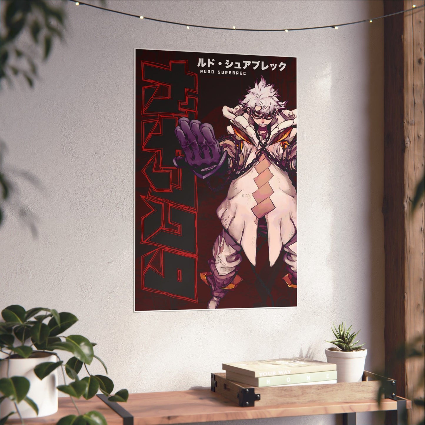 Rudo Surebrec Matte Vertical Poster | Anime-Inspired Wall Art Manga Decor