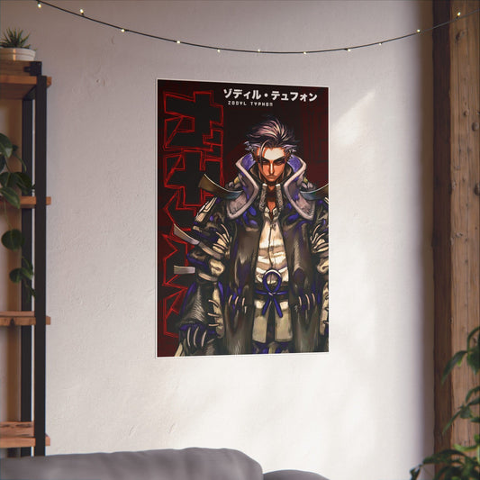 Zodyl Typhon Matte Vertical Poster | Anime-Inspired Wall Art Manga Decor