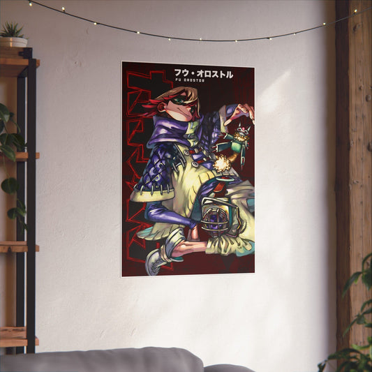 Fu Orostor Matte Vertical Poster | Anime-Inspired Wall Art Manga Decor
