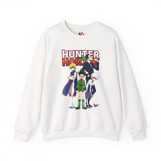 Gon’s Core Group Unisex Heavy Blend Crewneck Sweatshirt | Hunter x Hunter Anime Sweatshirt