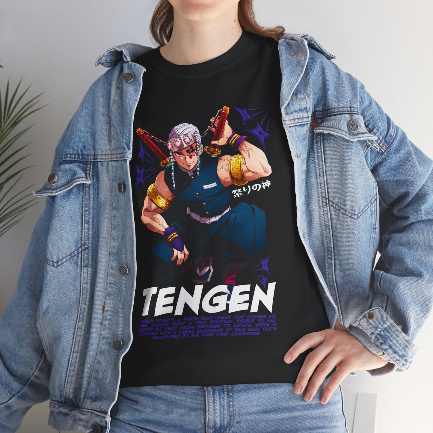 Tengen Uzui II T-Shirt | Sound Hashira Anime-Inspired Grapgic Tee