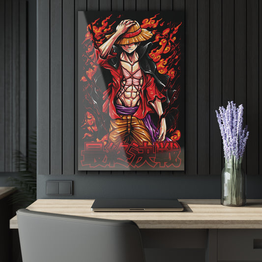 Straw Hat Conqueror Acrylic Print