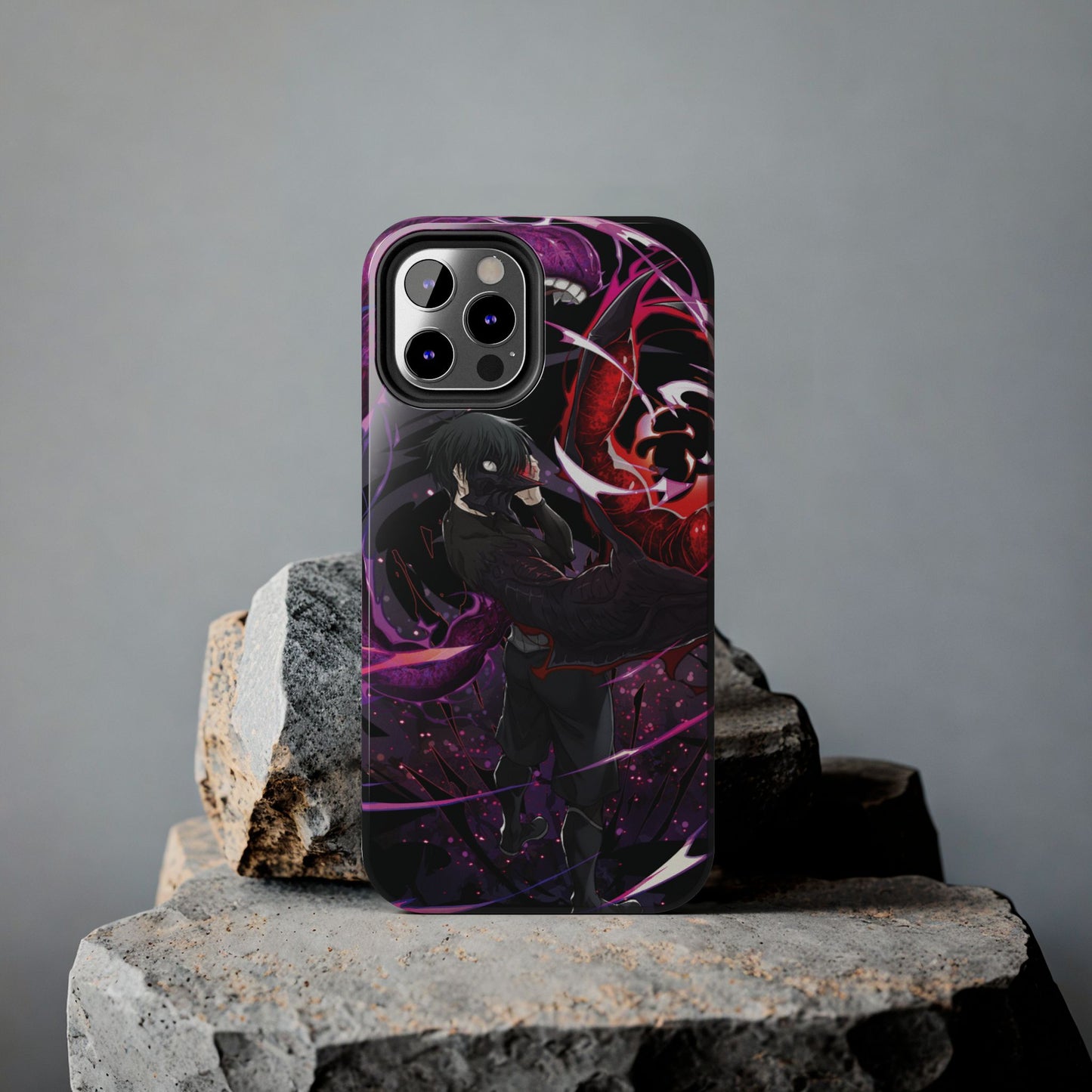 Ken Kaneki Chimera Kagune Double Layered Phone Case | Anime-Inspired Protective Case | Dark Otaku Phone Case for iPhone & Samsung