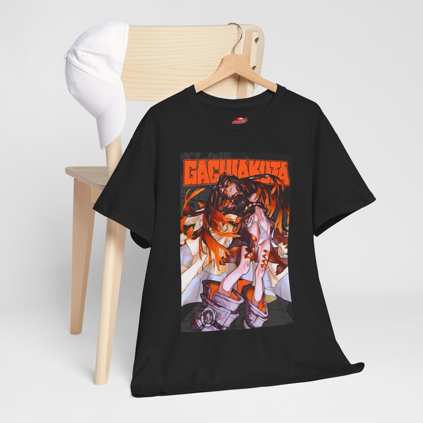 Amo Empool II Personalizable Unisex Heavy Cotton T-Shirt | Anime-Inspired Streetwear Graphic Tee