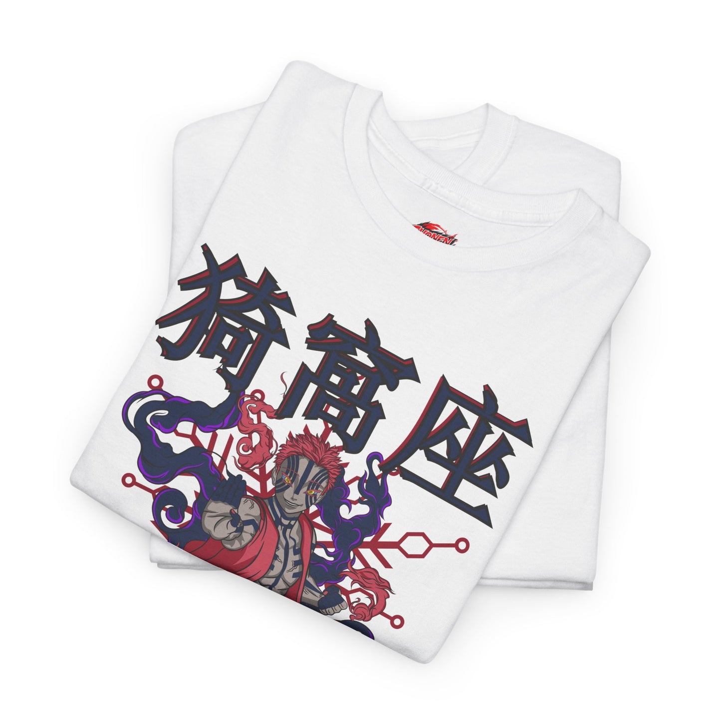 Akaza Blood Demon Art T-Shirt | Anime-Graphic Streetwear Tee