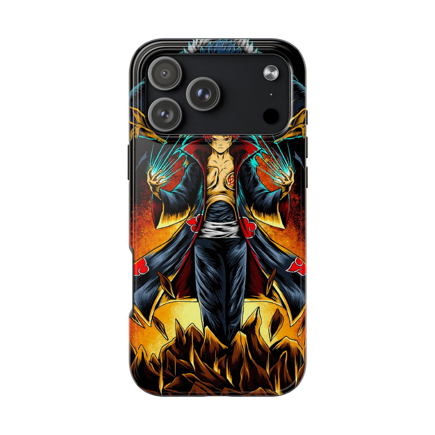 Puppet Master Sasori Phone Case | Akatsuki Anime-Inspired Protective Case | Red Sand Villain iPhone & Samsung Cover | Otaku Manga Case