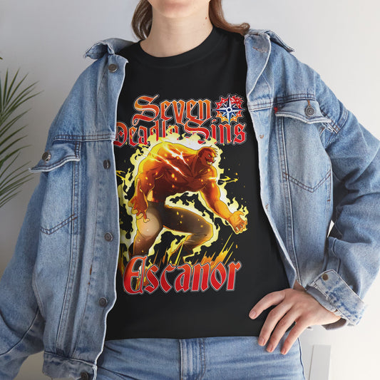 Lion Sin Of Pride Escanor Unisex Heavy Cotton T-Shirt