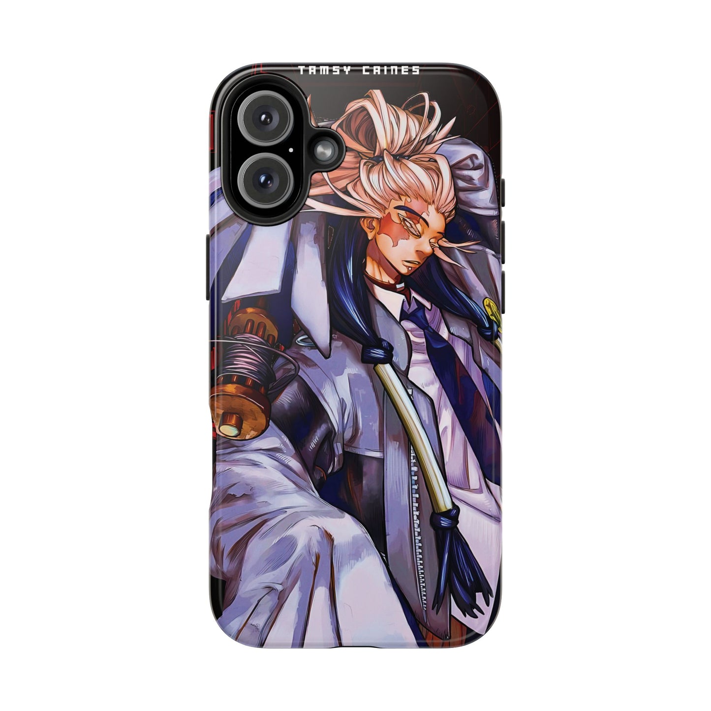Tamsy Caines Double Layered Phone Case | Anime-Inspired Protective Case