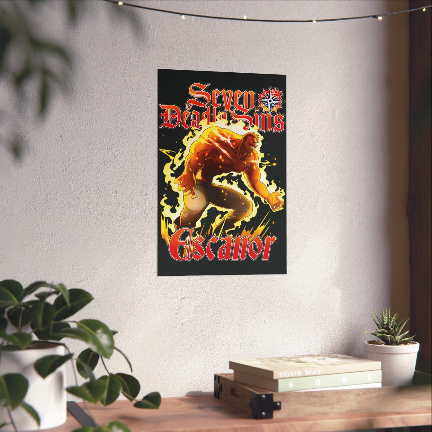 Lion Sin of Pride Escanor Matte Vertical Poster | Anime-Inspired Wall Art | Manga Decor