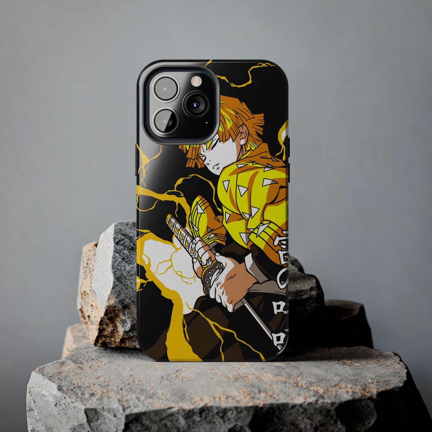 Sleeping Zenitsu Anime Phone Case | Anime-Inspired Protective Cover | Double Layer Otaku Case