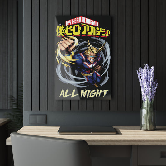 All Might Acrylic Print