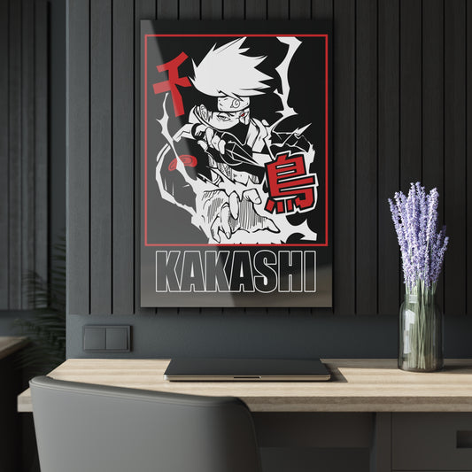 Kakashi Kamui Lightning Blade Acrylic Print