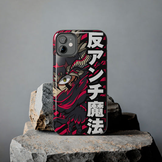 Asta Anti-Magic Double Layered Phone Case | Black Clover-Inspired Protective Anime Case for iPhone & Samsung