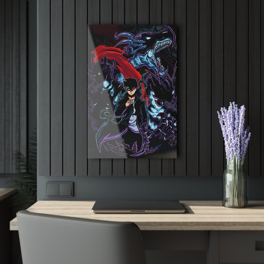 Solo Leveling Dragon’s Wrath Acrylic Print