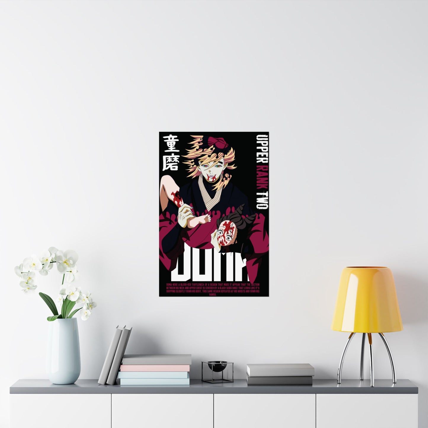 Doma Poster | Upper Rank Two Anime-Inspired Wall Art