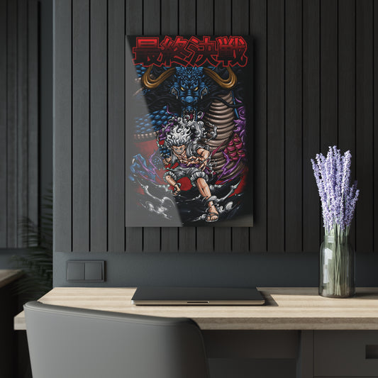 Luffy Vs Kaido V Acrylic Print