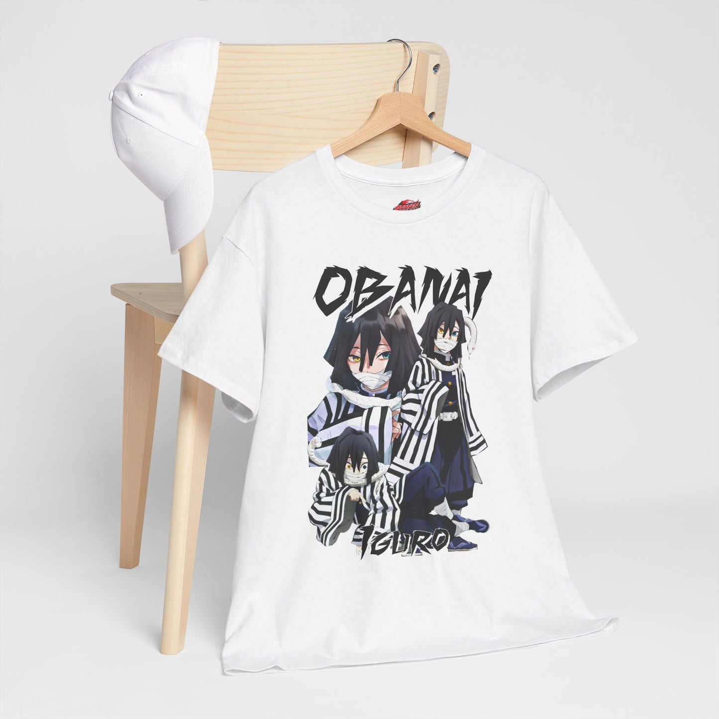 Obanai Iguro Serpent Hashira T-Shirt | Anime-Inspired Streetwear | Unisex Manga Tee