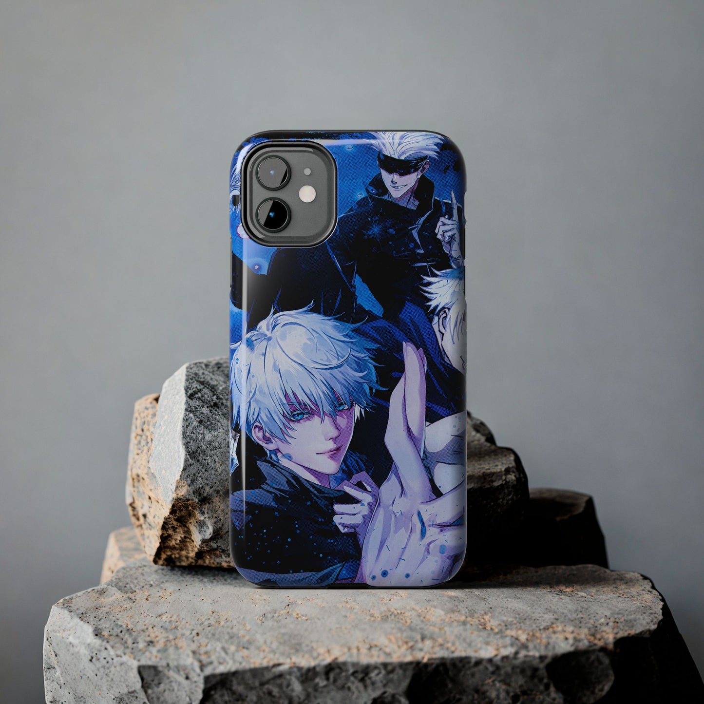 4 Styles of Gojo Phone Case | Anime-Inspired Protective Case | Satoru Gojo iPhone & Samsung Cover | Otaku Manga Case