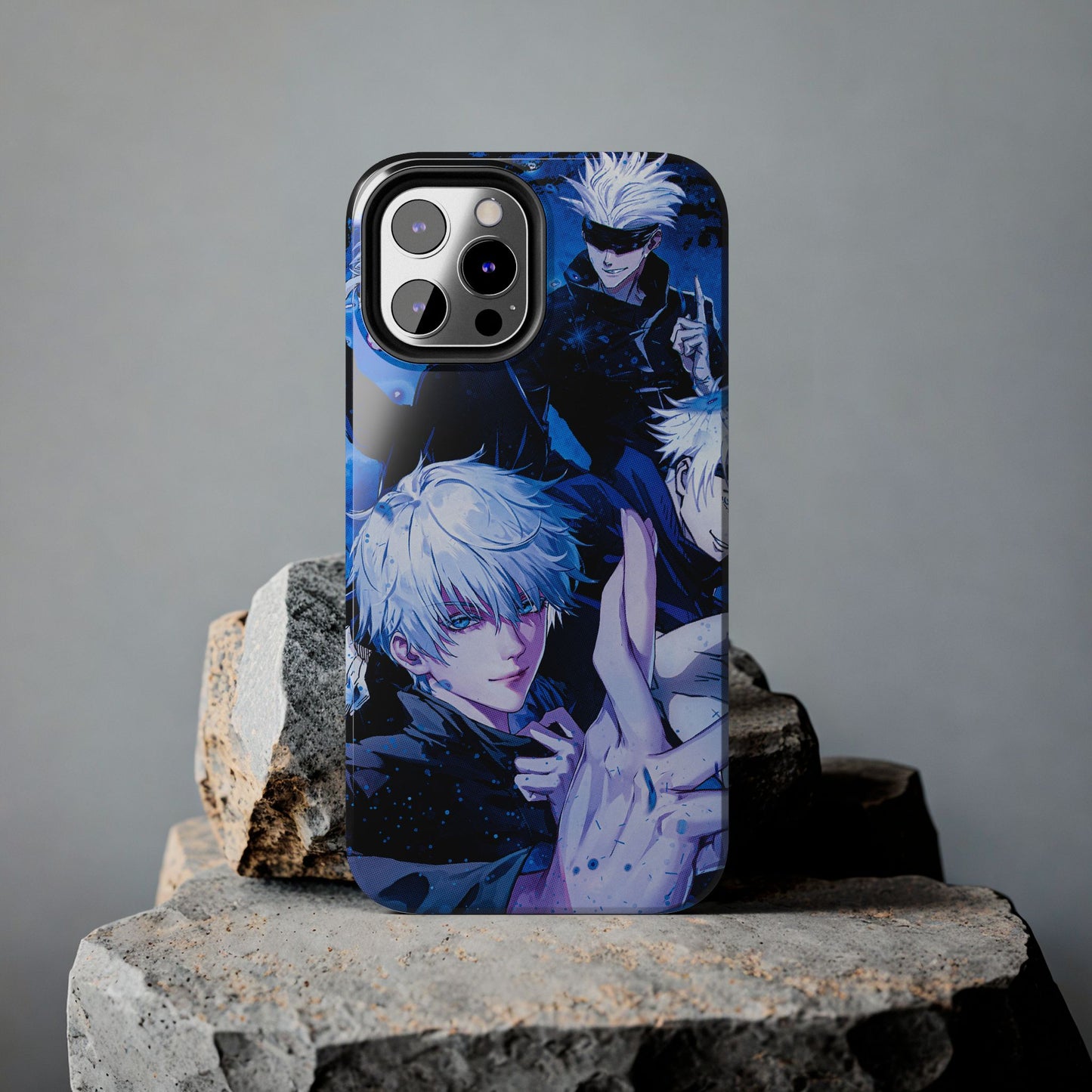 4 Styles of Gojo Phone Case | Anime-Inspired Protective Case | Satoru Gojo iPhone & Samsung Cover | Otaku Manga Case