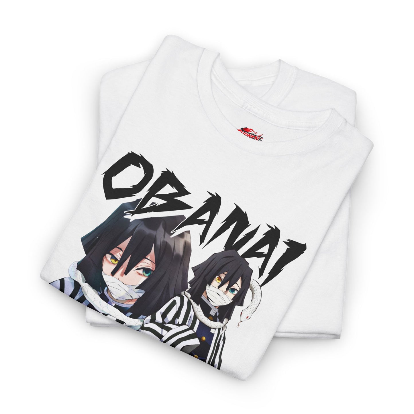 Obanai Iguro Serpent Hashira T-Shirt | Anime-Inspired Streetwear | Unisex Manga Tee