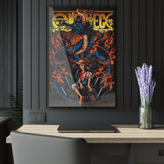 Luffy Vs Kaido IV Acrylic Print
